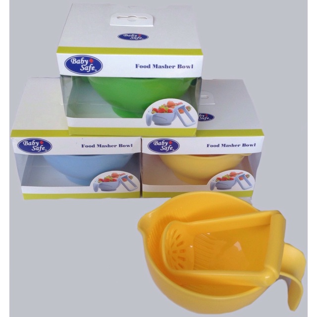 MAK47 BABY SAFE FOOD MASHER BOWL AP008 MANGKOK PENGGERUS MAKANAN