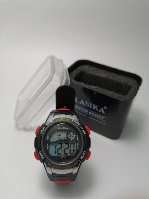 Jam tangan digital Anak Anak dan remaja water Resist Lasika 771