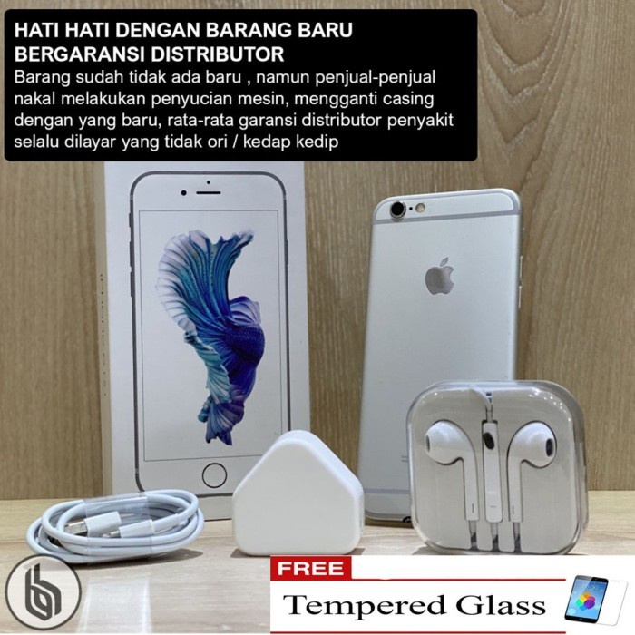 iPhone 6s 64GB Resmi FULLSET Second Original , not 6 Plus