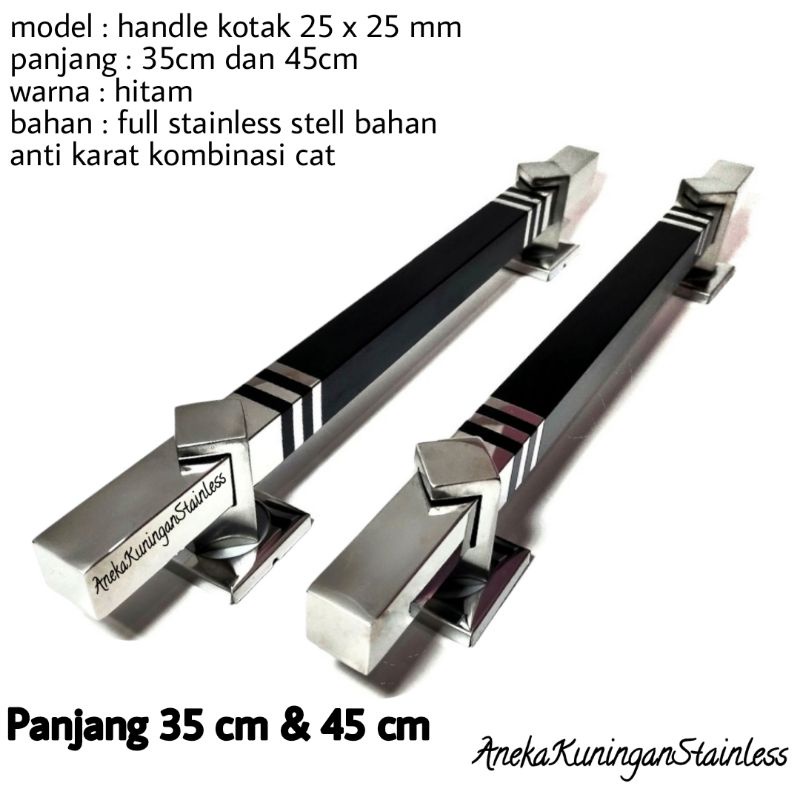 handle pintu / gagang pintu / gagang pintu rumah / tarikan pintu minimalis panjang 35 cm &amp; 45 cm