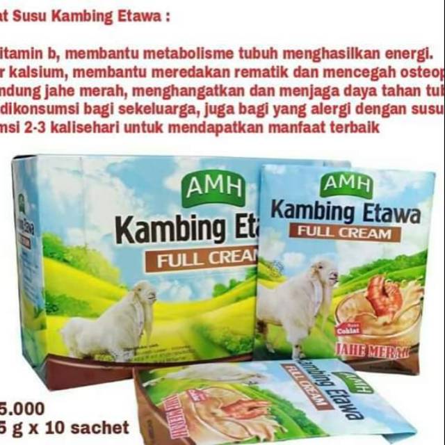 

SUSU KAMBING PLUS JAHE MERAH /ORIGINAL/ COKLAT