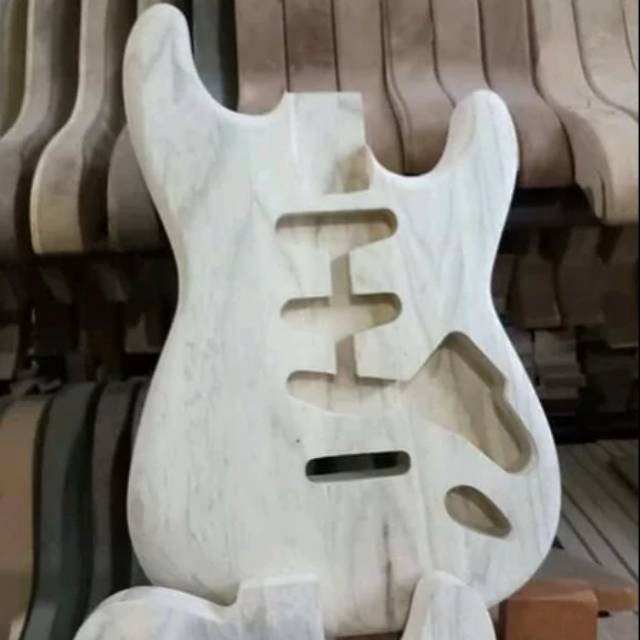 Body Mentah Gitar Fender Telecaster Stratocaster