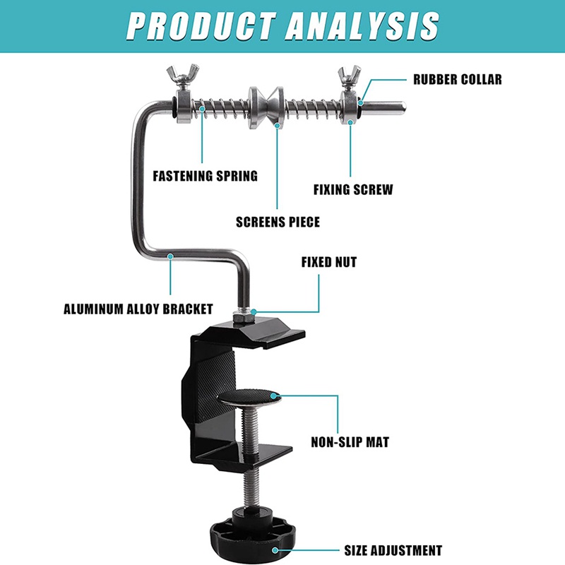 Fishing Line Spooler Adjustable Fishing Line Winder Spooler Machine Portable Stable Spinning Reel Spooler Spooling