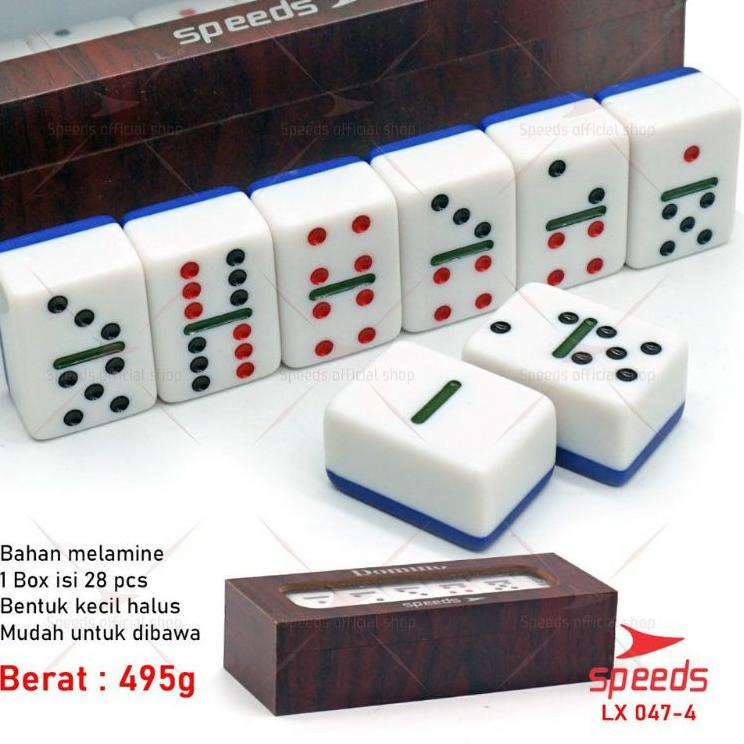 ♠ Batu Domino Box Kayu / Gaplek ➴