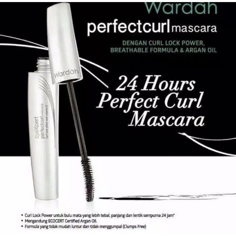 Wardah Mascara EyeXpert Perfect Curl Mascara 7ml