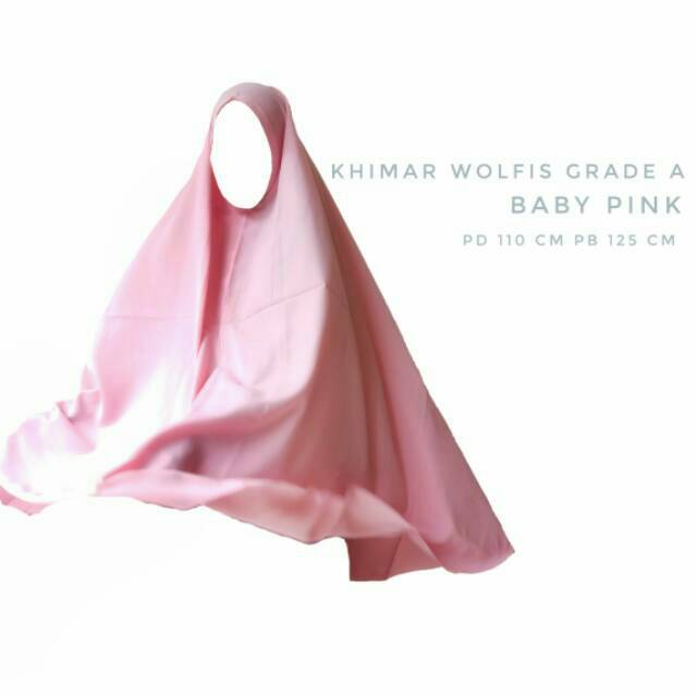Jilbab jumbo wolfis grade A khimar instan jilbab wolfis instan