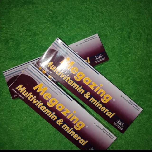 Jual Vitamin C,E Zinc Megazing Multivitamin Untuk menambah daya tahan