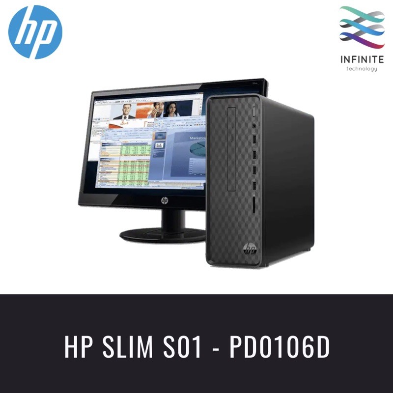 PC HP Slim Desktop S01 pD0106d