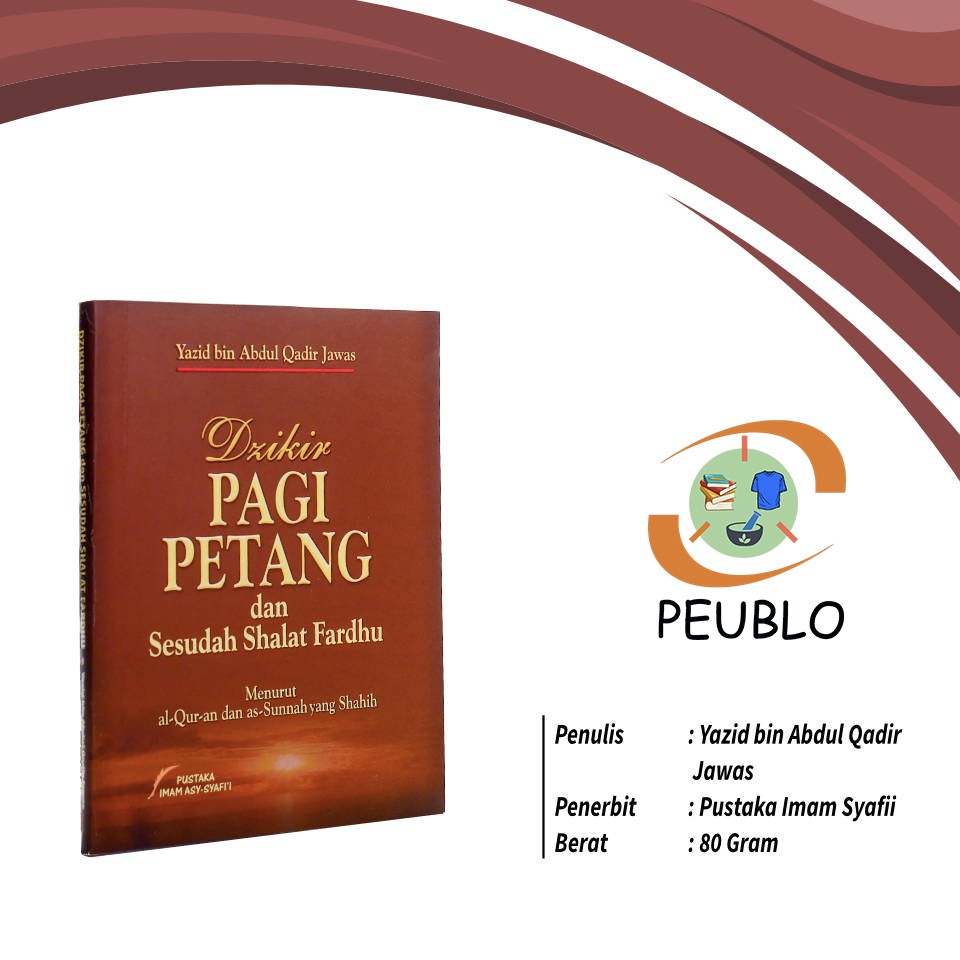 Jual BUKU SAKU DZIKIR PAGI PETANG DAN SESUDAH SHALAT FARDHU | Shopee ...