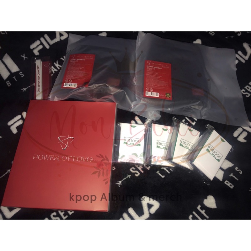 [PELUNASAN] MERCH SEVENTEEN POWER OF LOVE