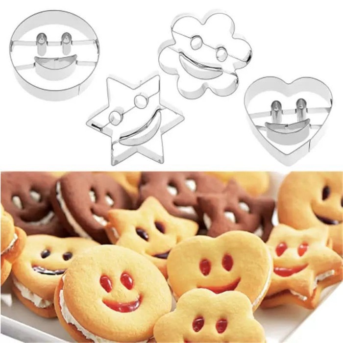 Cetakan Kue Kering Kastengel Cutter Cookies Kukis Karakter Kartun Emo Shopee Indonesia