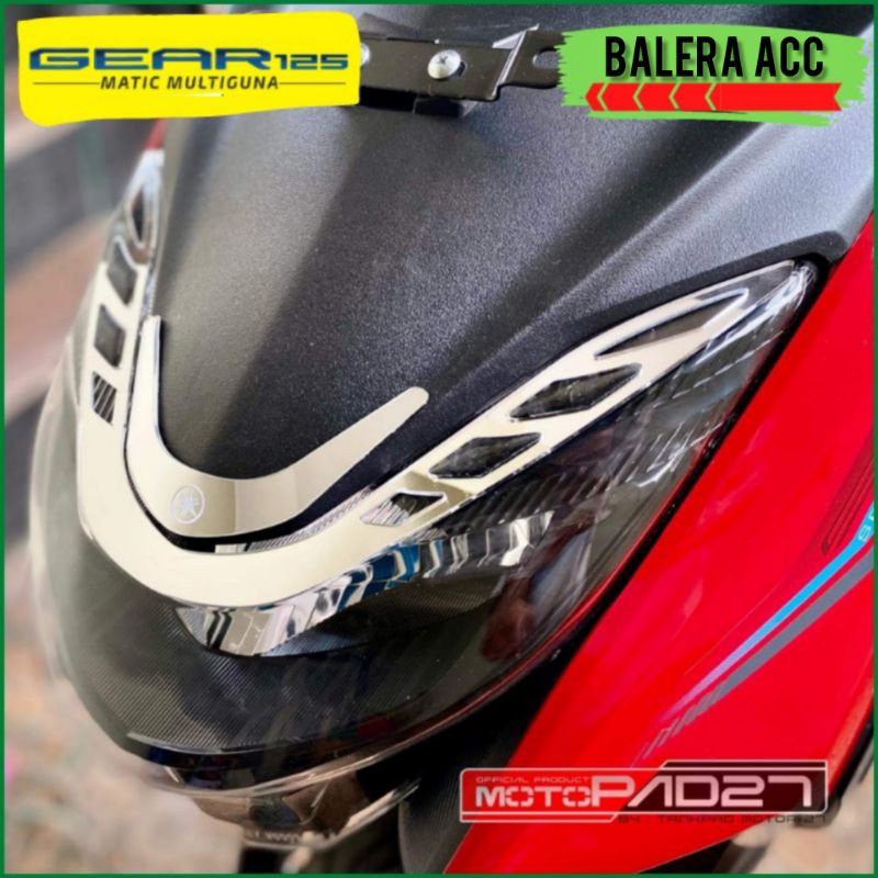 Garnis Garnish Cover Lampu Depan Headlamp Yamaha Mio Gear 125 Premium