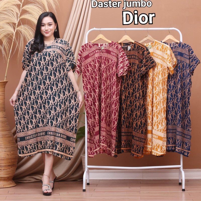 Daster jumbo cabut warna  baju wanita murah kekinian kancing depan busui