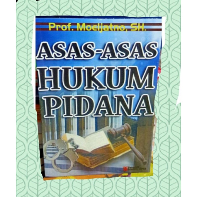 

Asas asas hukum pidana