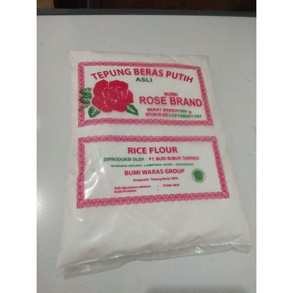 

Rosebrand Tepung Beras 500gr varian Tepung Ketan Tepung Tapioka