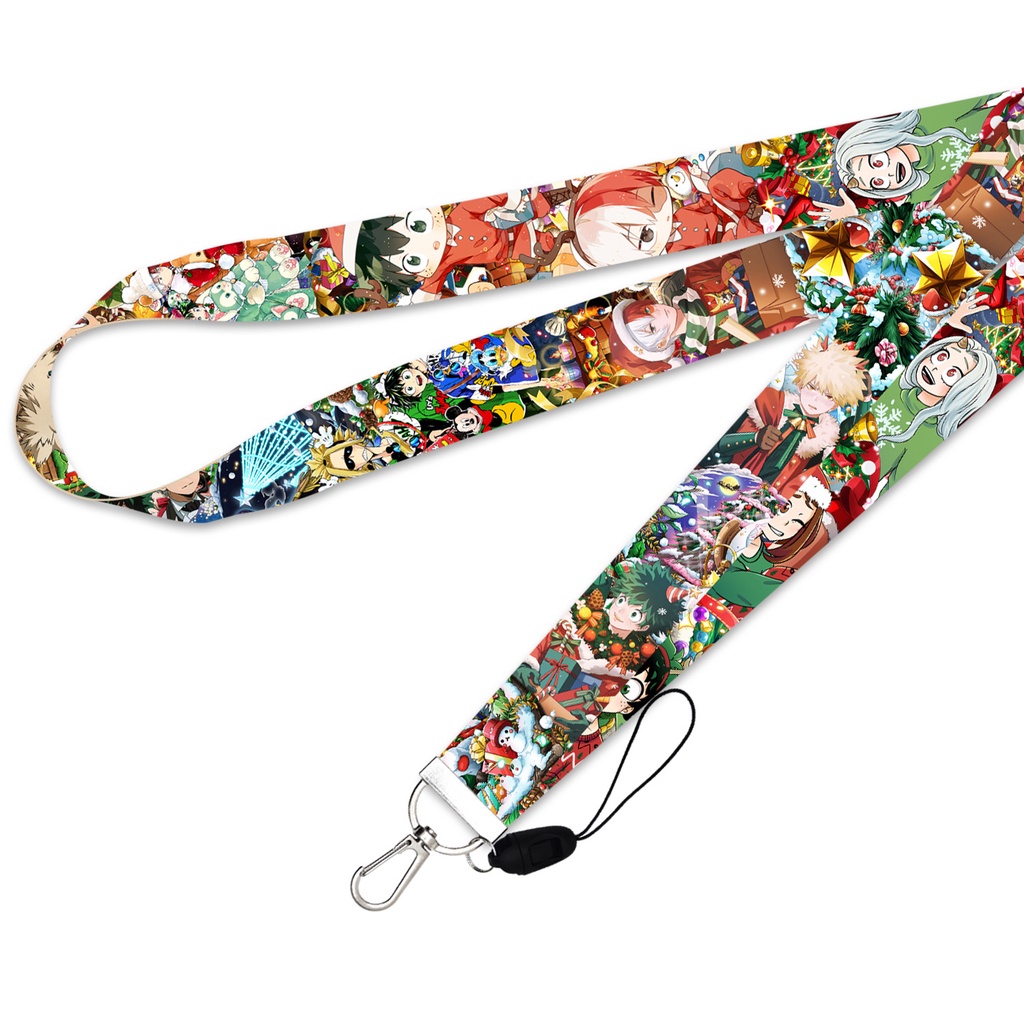 Tali Lanyard Desain My Hero Academia Untuk Natal