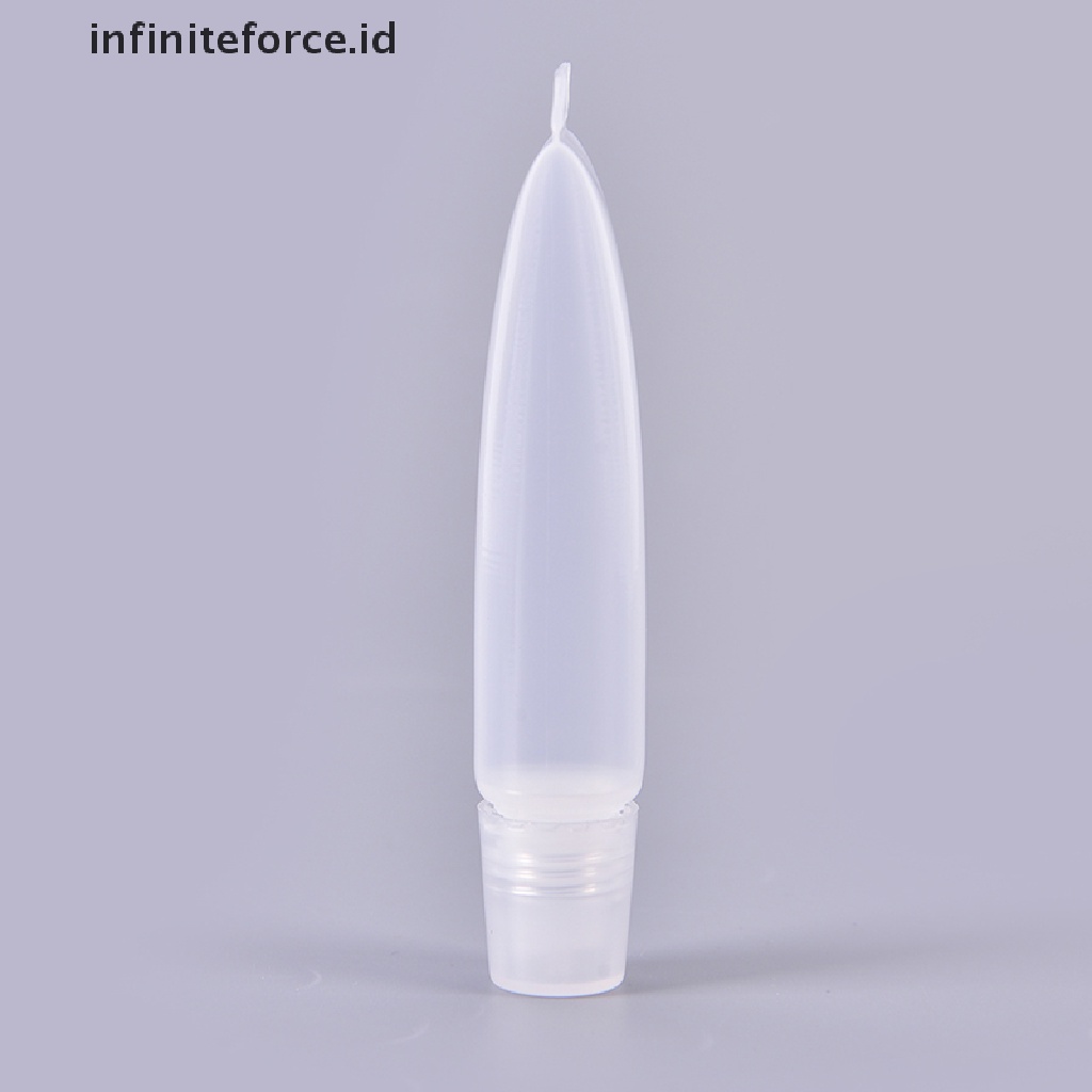 (Infiniteforce.Id) 20pcs / Set Botol Tube Kosong 8ml Untuk Lipstick / Lip Gloss / Lip Balm