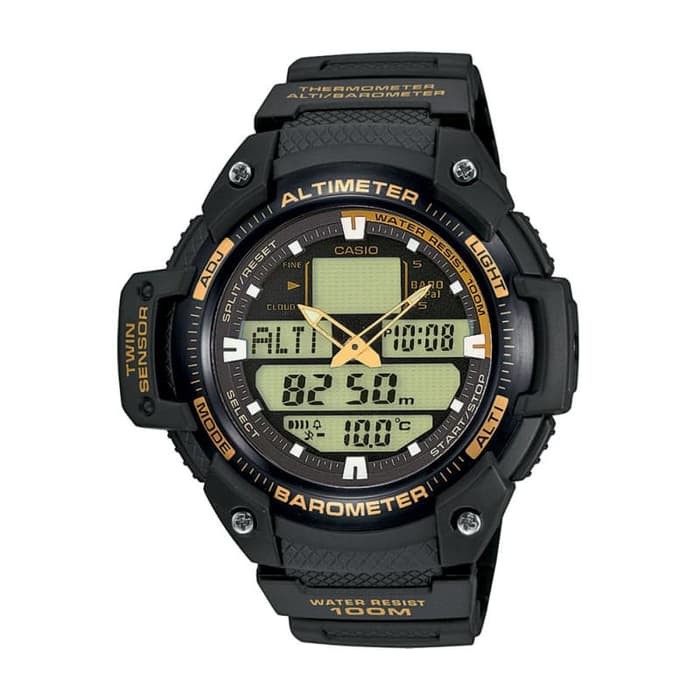 Casio OUTGEAR SGW-400H-1B2VDR - Jam Tangan Pria - Hitam