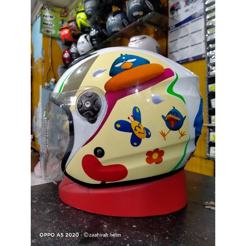 bmc Milano kartun-0HELM DEWASA BMC MILAN HOT NEWS ORIGINAL | HELM MOTIF KARTUN FERDISERVISHELM