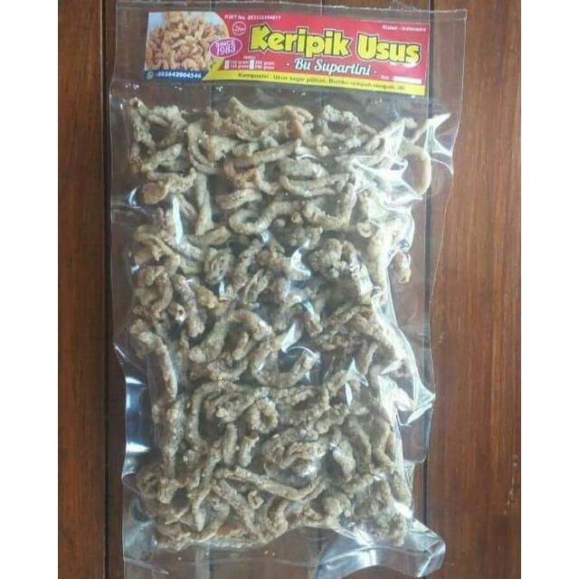

Keripik Usus Ayam Bu Supartini