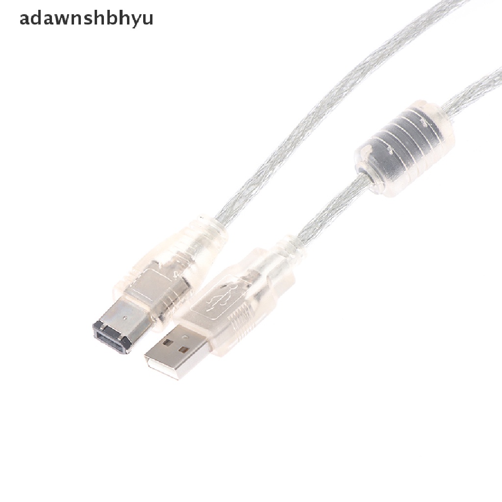 Kabel Convertor Adapter Kabel Kabel adawnshbhyu 1x Firewire Ieee13946 6pin Male To USB 2.0 Male