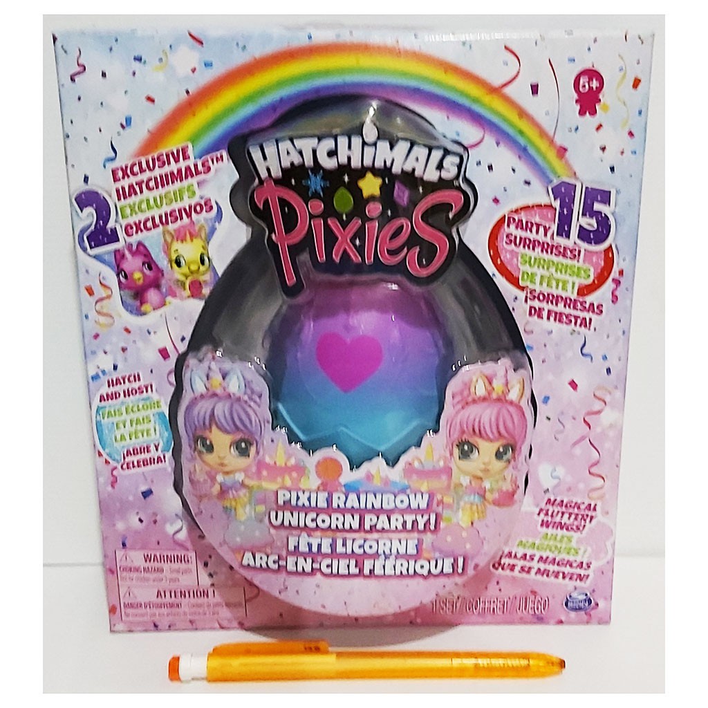 hatchimals pixies rainbow unicorn party