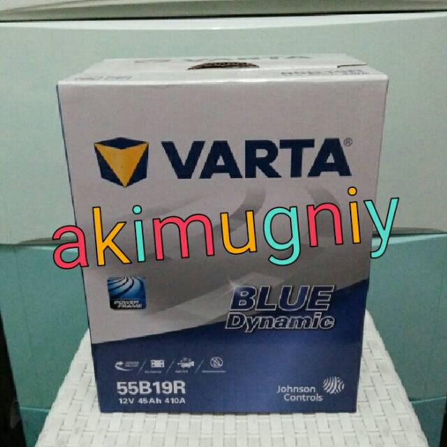 Jual aki ns40z varta mf 55b24r 12v 45ah 410a avanza xenia terios rush