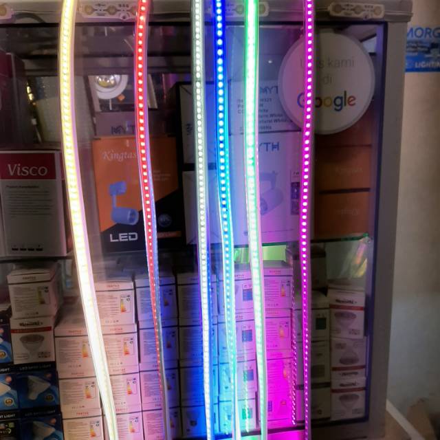 LED STRIP 2835 120 MATA IP66 LENGKAP SL6 WARNA