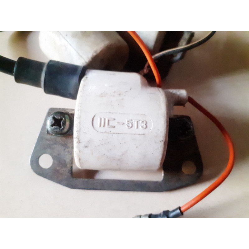 KOIL ALBINO PUTIH ORIGINAL IIC 5T3 YAMAHA RX KING COBRA TUA RXK RX135 RXKING RXZ KOEL COIL ORISINIL 