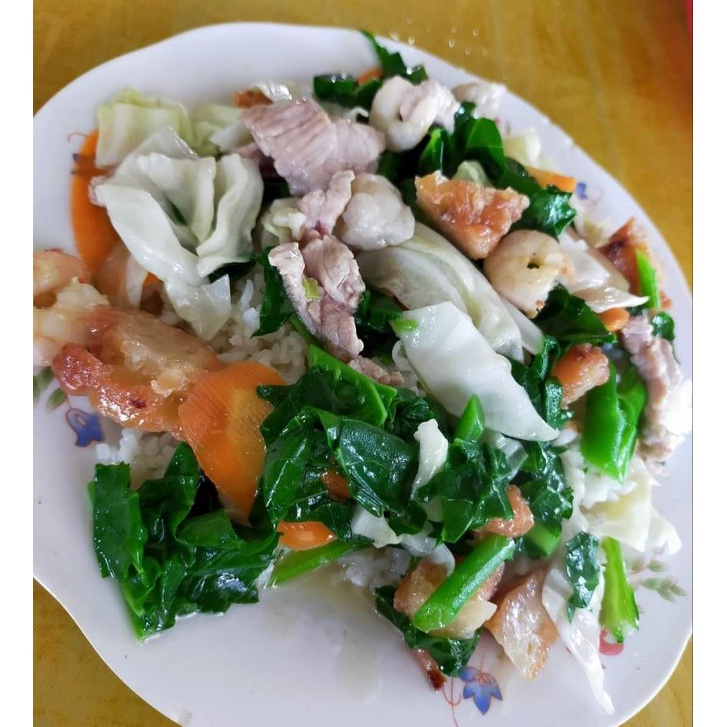 

Nasi Siram Sayur Seafood