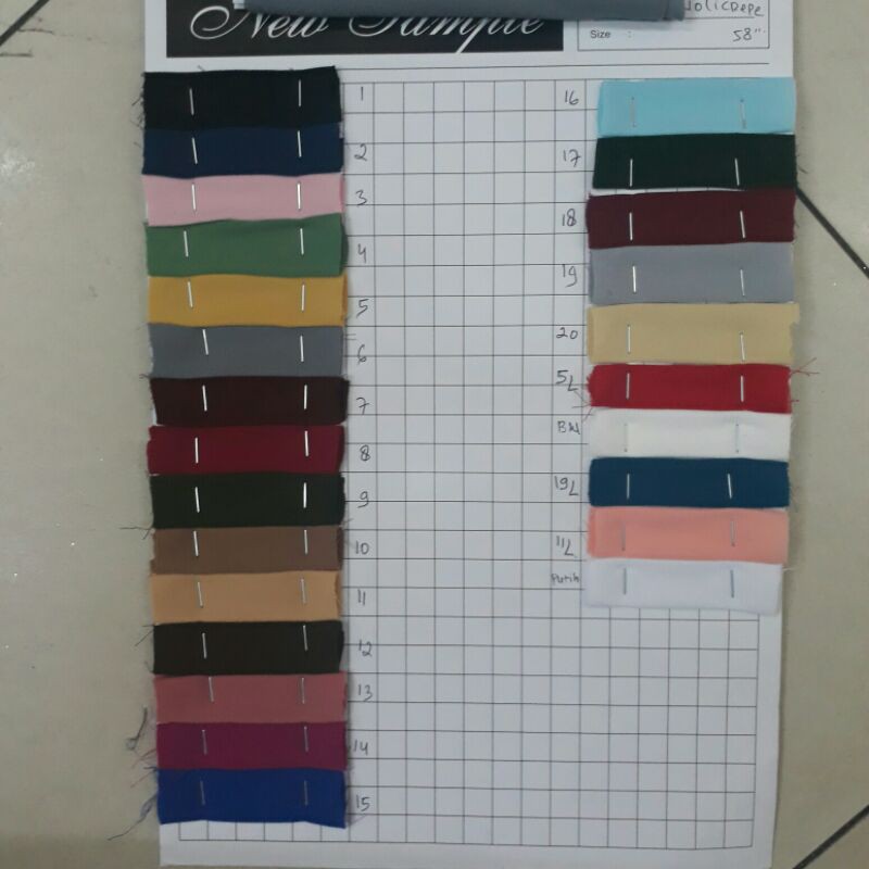 WollyCrepe/Bahan wolly/Bahan crepe/KainWolly//Bahan wolly crepe