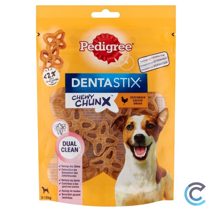 Pedigree Dentastix Chewy Chunx Mini 68GR Snack Dental Gigit Anjing Gigi