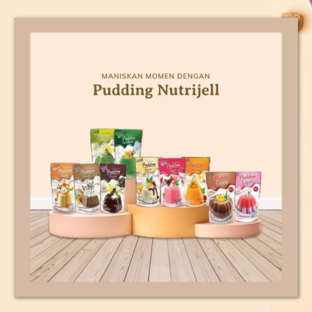 

Pudding Nutrijell (Pudding Susu, Pudding Santan, dan Pudding Lapis)