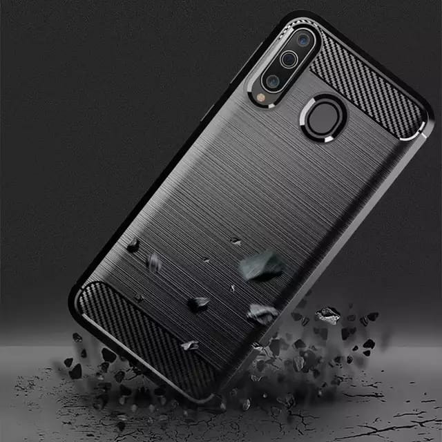 Vivo Y19 Soft Case Brushed Carbon