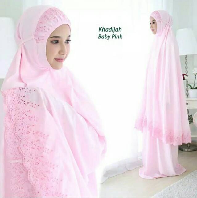 Mukena Khadijah pastellena original Alfarizi collection