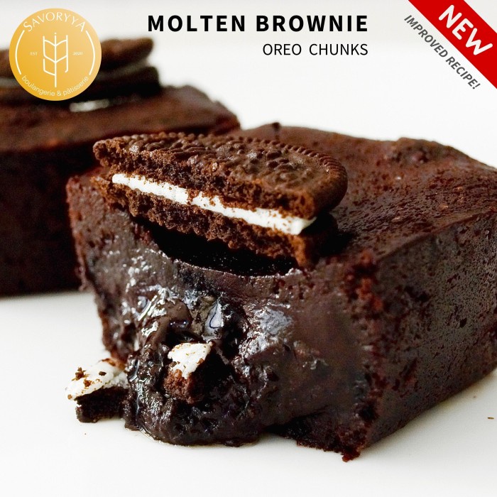 

Molten Brownie OREO Chunks SAVORYYA