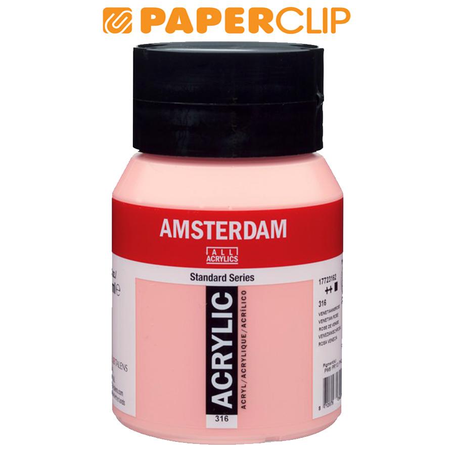 

CAT ACRYLIC AMSTERDAM 17723162AAC 500ML S1 VENETIAN ROSE