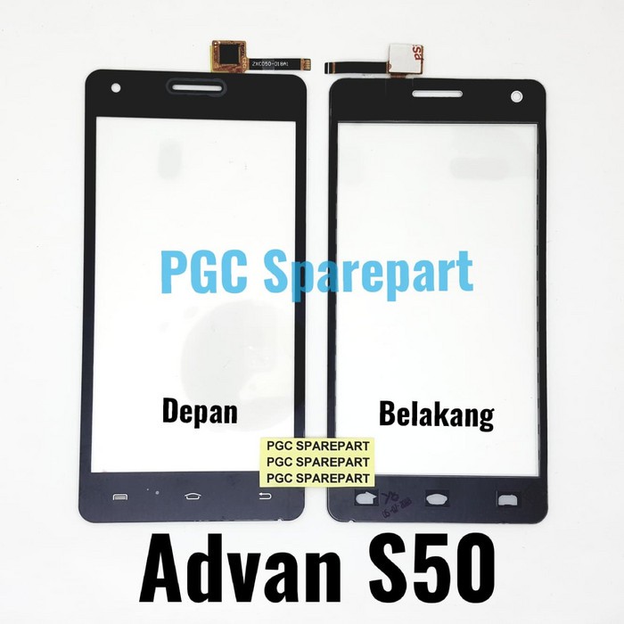 Original Touchscreen Advan S50 Ts Layar Sentuh Putih Shopee Indonesia