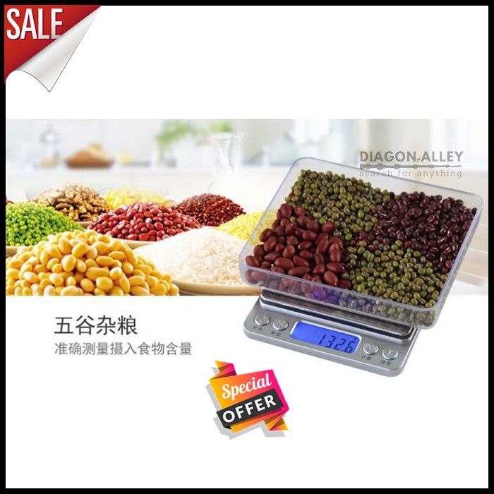 Timbangan Dapur Mini Digital  Electronic Barista Kopi Kuat Kitchen Scale Alat Timbang Makanan Kafe Akurat Murah