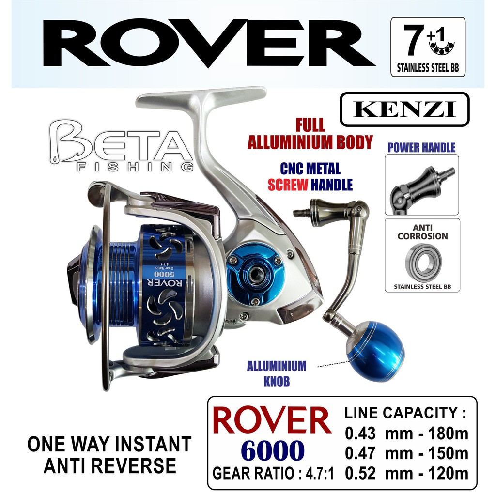 REEL KENZI ROVER 6000