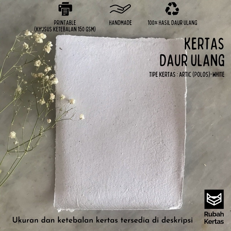 

Kertas Daur Ulang Warna Putih