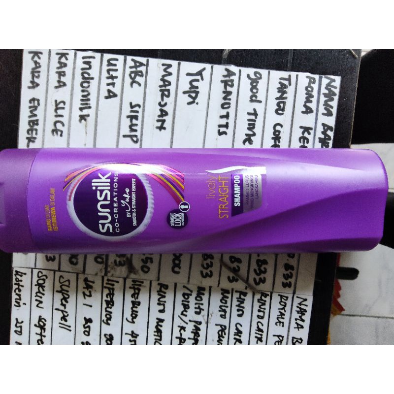 Sunsilk Shampoo 340ml Lively Straight