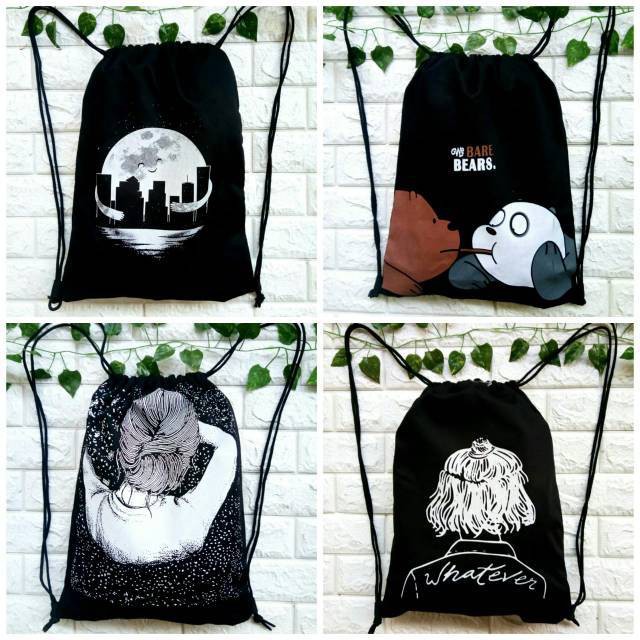 LS 443 - Tas Serut Part 1 / Tas Punggung Simpel