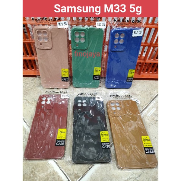 Softcase Samsung M33 5G Silikon Casing Selicon Case Macaron Pelindung Pro Camera