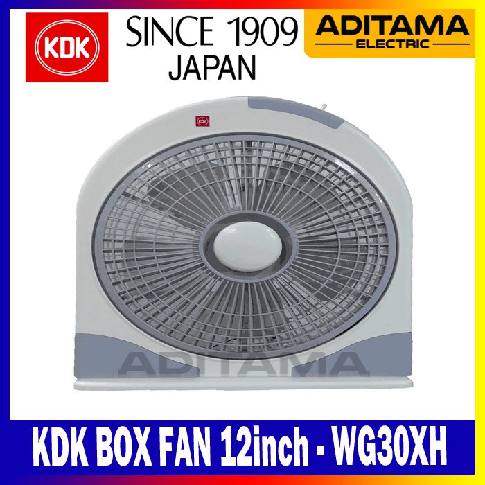 GOJEK KDK BOX FAN 12inch WG30XH/ KDK KIPAS ANGIN KOTAK 12inch WG30X