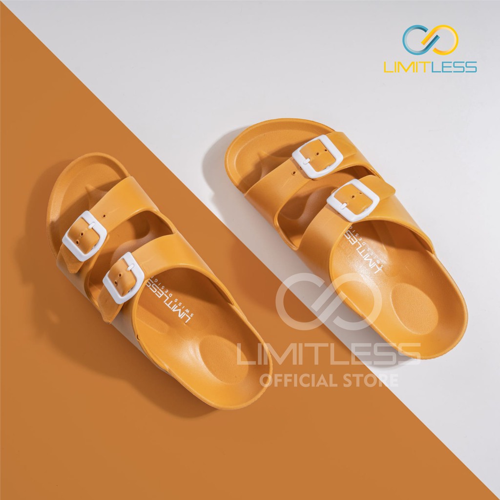 Sendal Wanita Selop Korean Sandal Wanita Slip On Sandal Birken Cewek Casual Sendal Limitless