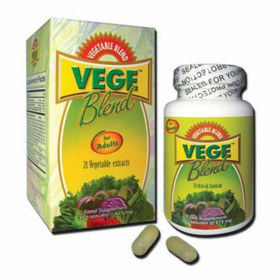 Vegeblend 21 dewasa isi 30 kapsul - Suplemen Penambah Nafsu Makan