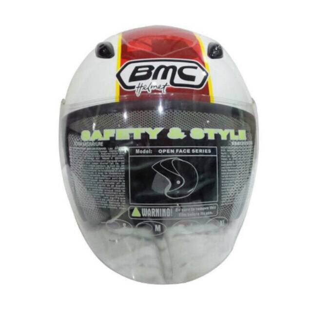 Helm BMC Avenger Putih Merah | Red White Size L Asli Original 100%