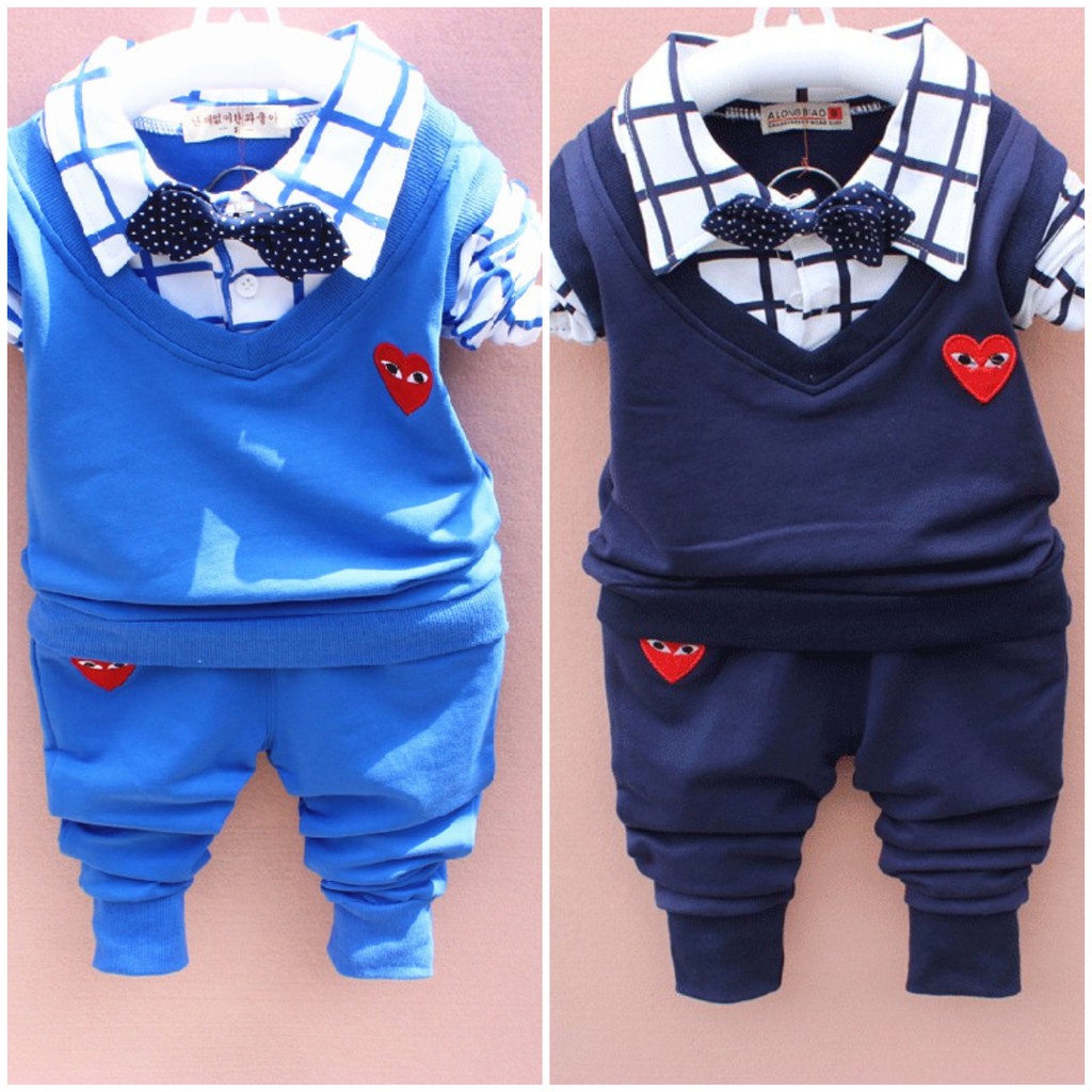 Baju Pakaian Anak Bayi Laki Cowok Keren Murah Import BBD05