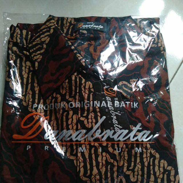 Batik Lengan Panjang Batik Danabrata Kemeja Batik Motif Seno Parang Size M L Xl Xxl Model Regular